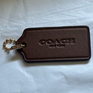 Coach Hangtag